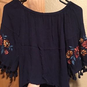 Off the shoulder top